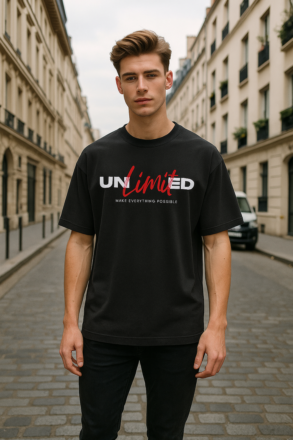 Unlimited Classic Unisex Oversized  T-Shirt - Zavarii