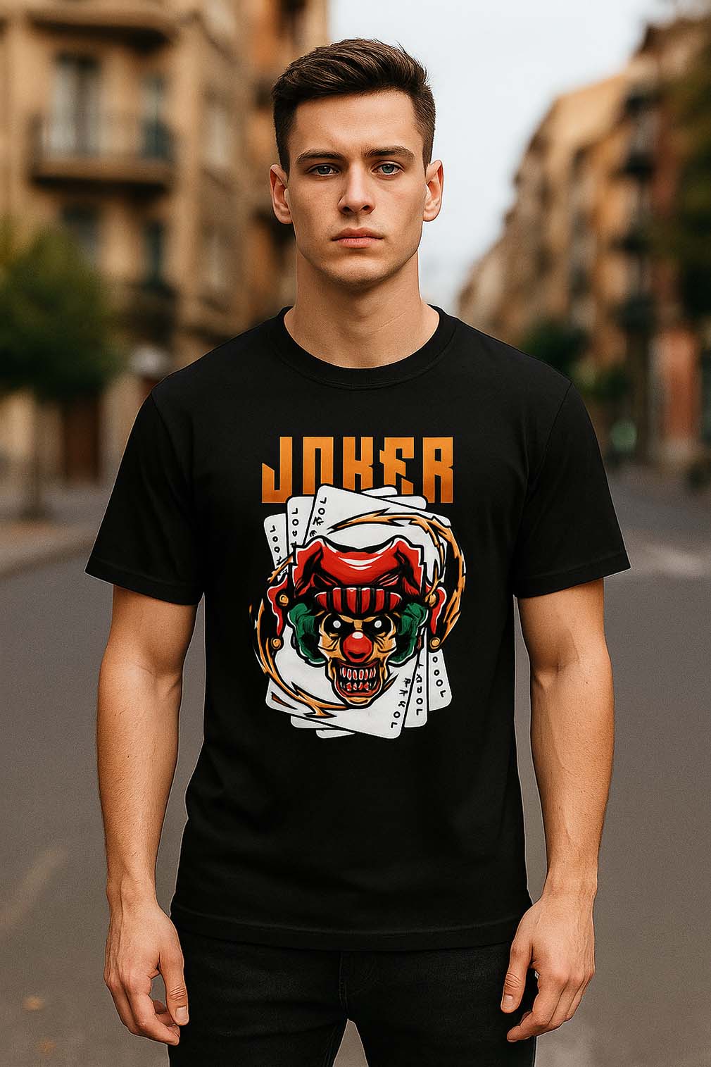 Joker Men's Classic Crew T-Shirt - Zavarii