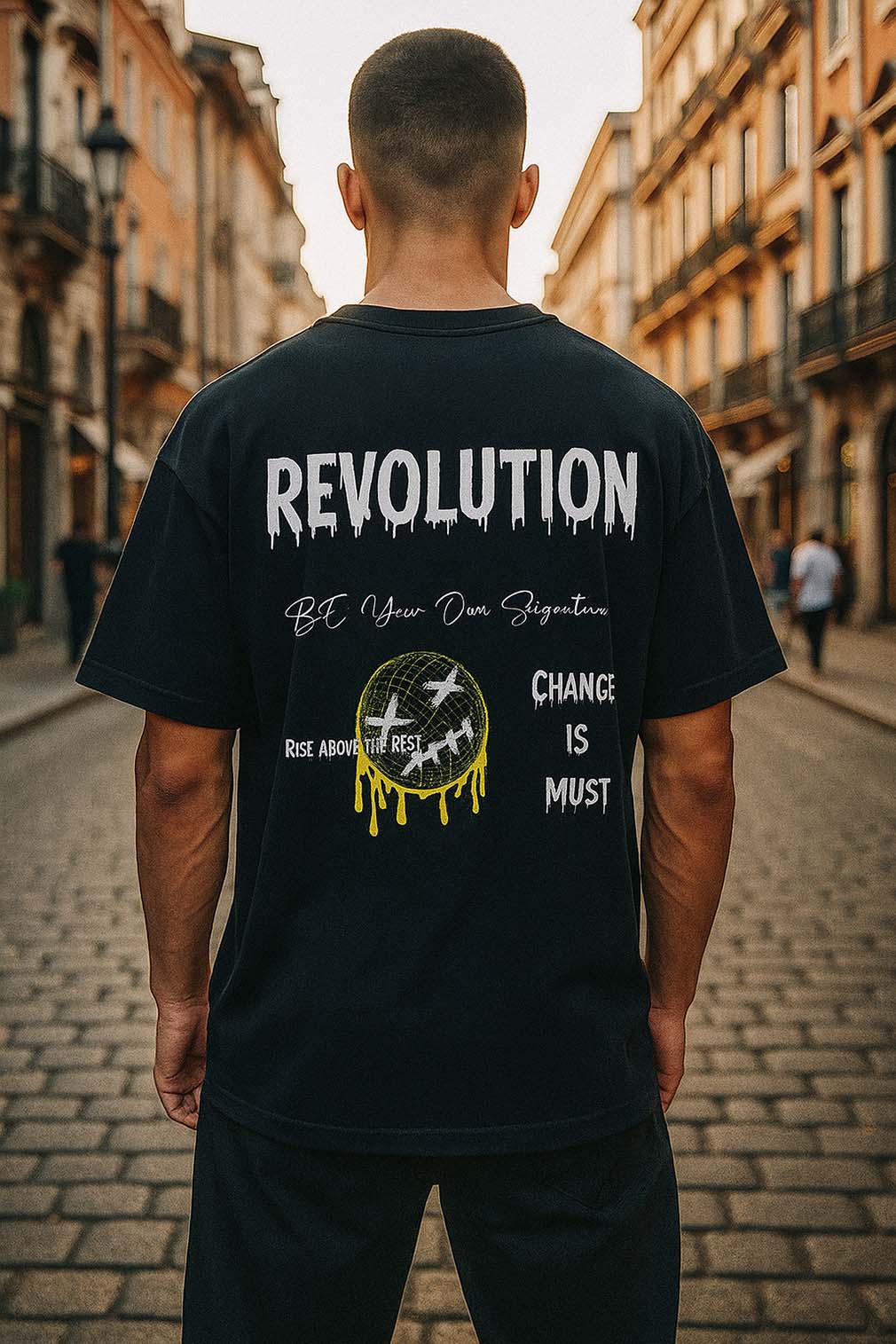 Revolution Signature Premium Unisex Oversized T-Shirt - Zavarii